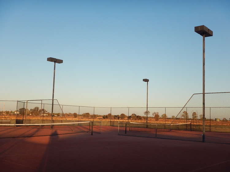 Tennis courts